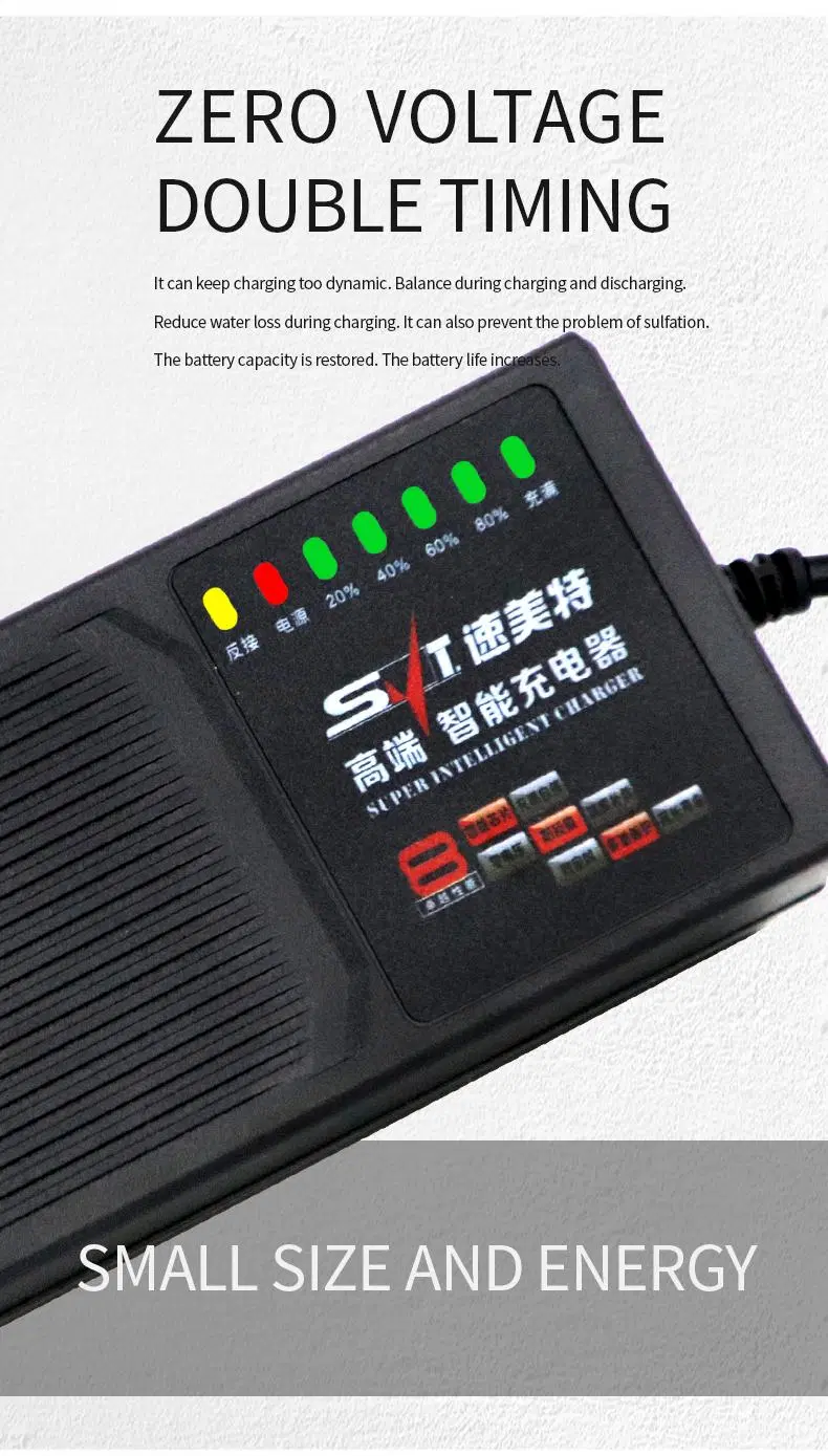 48V20ah Portable Lead-Acid Battery Charger