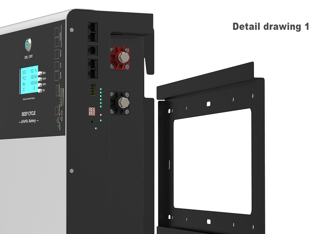 Factory New Design Ultra-Thin 12V 200ah LiFePO4 Slimline Wall-Mounted Lithium Iron Phosphate Battery