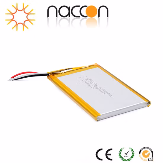 Diretamente da fábrica CB Kc 6060100 Baterias de Lítio Ultra Fino Pequeno 3.7V 5000mAh Bateria Lipo recarregável de polímero de lítio para Digital