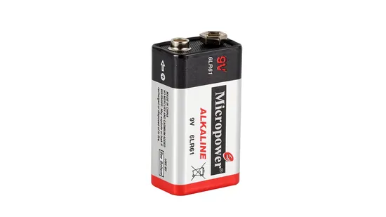 Atacado 9V 6lr61 006p 9V bateria alcalina seca para multímetro
